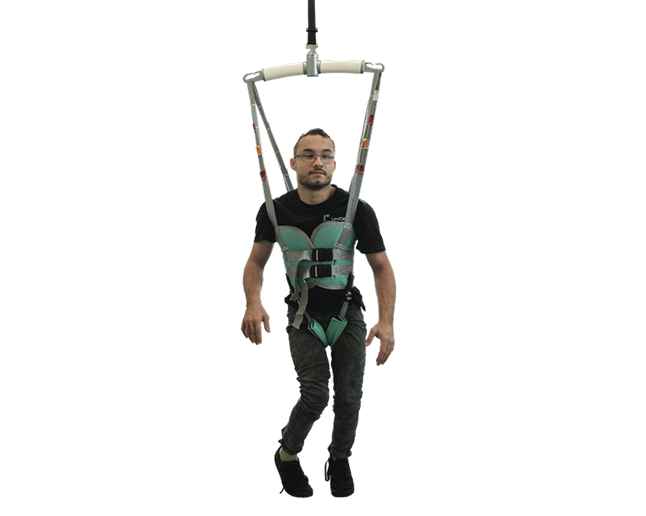 LeviKam vest for gait re-education